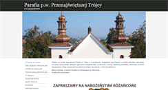Desktop Screenshot of parafiaczernichow.pl